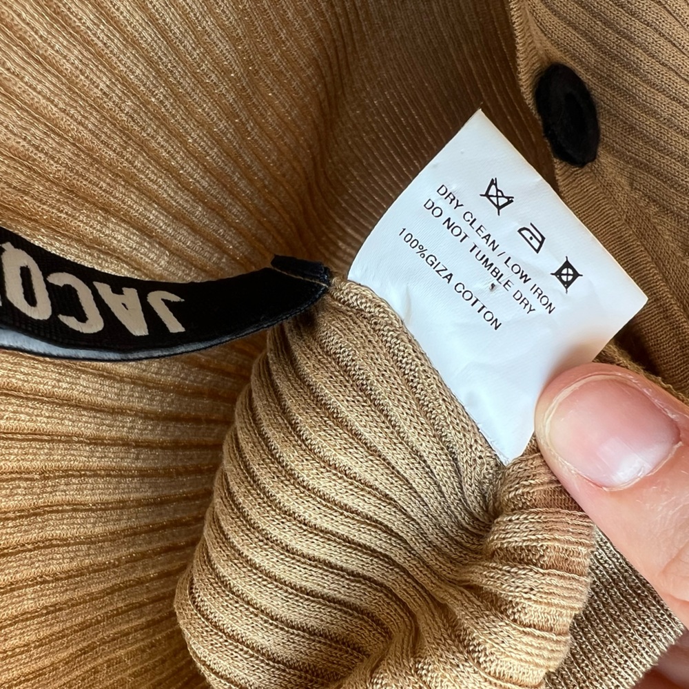 Jacquemus Brown Le Cardigan Tordu Cardigan - Picture 9 of 10